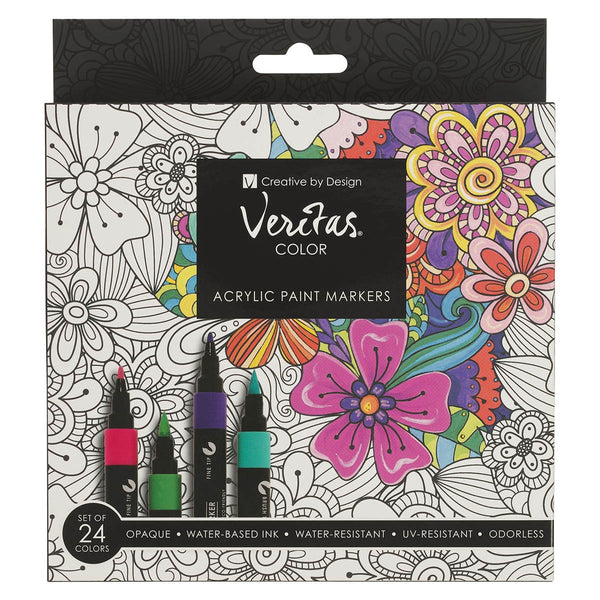 Veritas Color Acrylic Paint Marker Set - KI Gifts Christian Supplies