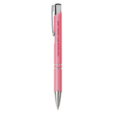Pink Grateful Heart Stylish Pen and Case Gift Set