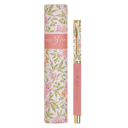 Everything Beautiful Blush Pink Gift Pen — Ecclesiastes 3:11