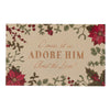 Adore Him Red Poinsettia Pass-Around Card Set - KI Gifts Christian Supplies