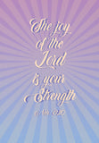 Pass it on - The joy of the Lord is your strength