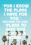For I know the plans 1