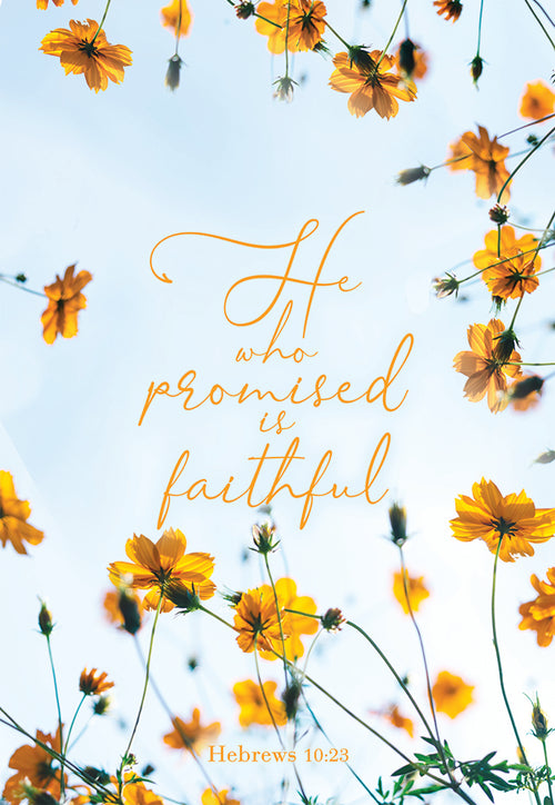 He who promised is faithful