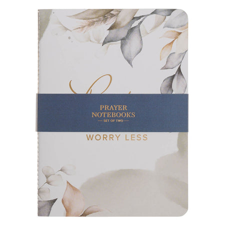 Blessed Purple Floral 3-Piece Large Notebook Set