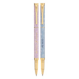 Be Still and Know Blue and Pink Floral Pen Gift Set - Psalm 46:10