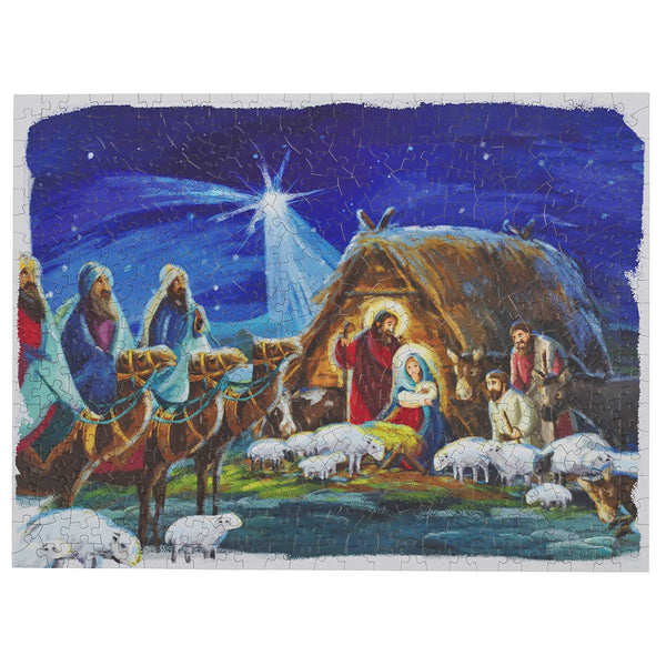 Nativity 500-piece Jigsaw Puzzle - KI Gifts Christian Supplies