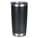 Stand Firm Black Stainless Steel Travel Tumbler - 1 Corinthians 16:13