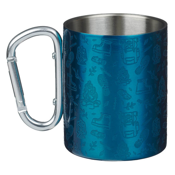 Adventure with Jesus Blue Trail Stainless Steel Camp-style Mug - Psalm 16:11