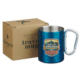 Adventure with Jesus Blue Trail Stainless Steel Camp-style Mug - Psalm 16:11