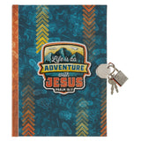 Adventure with Jesus Glow In The Dark Secret Diary - Psalm 16:11 - KI Gifts Christian Supplies