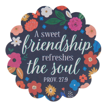 Be Still and Know Holographic Silver Vinyl Sticker- Psalm 46:10
