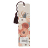 Be Joyful Floral Bookmark with Tassel - Romans 12:12 ( ORDER IN 6'S )