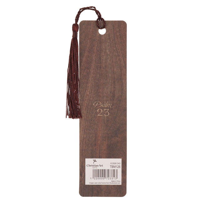 Lord Is My Shepherd Bookmark with Tassel - Psalm 23 ( ORDER IN 6'S )