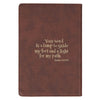 Brown Faux Leather Discovery Bible