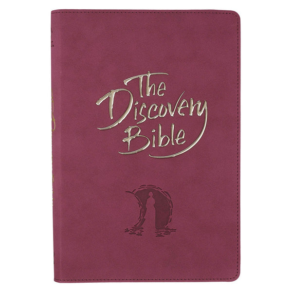 Velvet Rose Faux Leather Discovery Bible