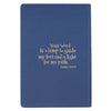Blue Faux Leather Discovery Bible