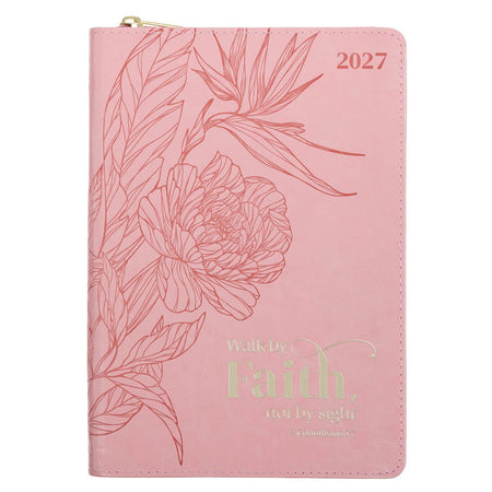 2027 Footprints Small Daily Planner