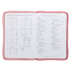 2027 Walk by Faith Pink Faux Leather Executive Planner with Zipper Closure - 2 Corinthians 5:7
