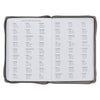 2027 Trust in the Lord Soft Gray Faux Leather Executive Planner with Zipper Closure - Proverbs 3:5