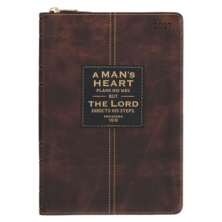 2027 Footprints Small Daily Planner