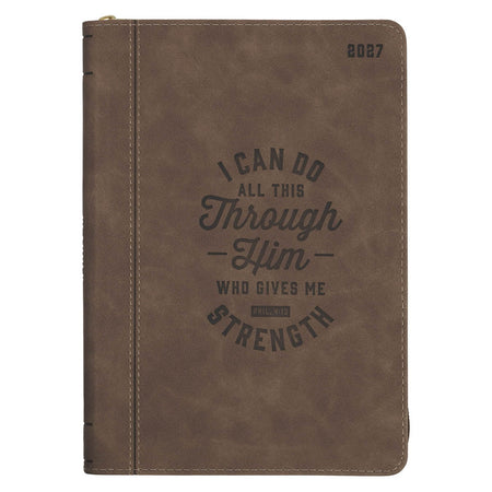 2027 Footprints Small Daily Planner