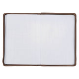 2027 I Can Do All This Truffle Brown Faux Leather Executive Planner with Zipper Closure - Philippians 4:13