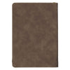 2027 I Can Do All This Truffle Brown Faux Leather Executive Planner with Zipper Closure - Philippians 4:13