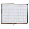 2027 I Can Do All This Truffle Brown Faux Leather Executive Planner with Zipper Closure - Philippians 4:13