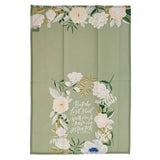 The Lord Stood With Me Sage Green Cotton Tea Towel - 2 Timothy 4:17