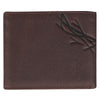 Crown of Thorns Espresso Brown Genuine Leather Wallet