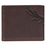 Crown of Thorns Espresso Brown Genuine Leather Wallet