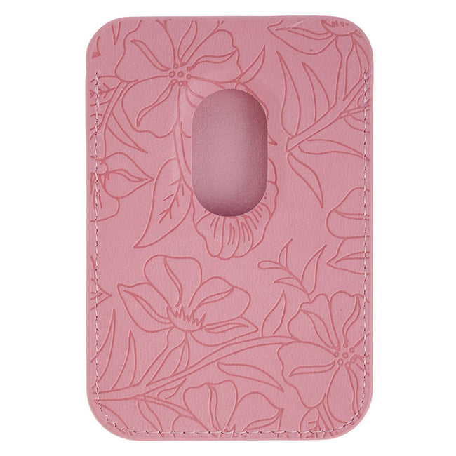 Things Are Possible Pink Faux Leather Phone Wallet - Matthew 16:26