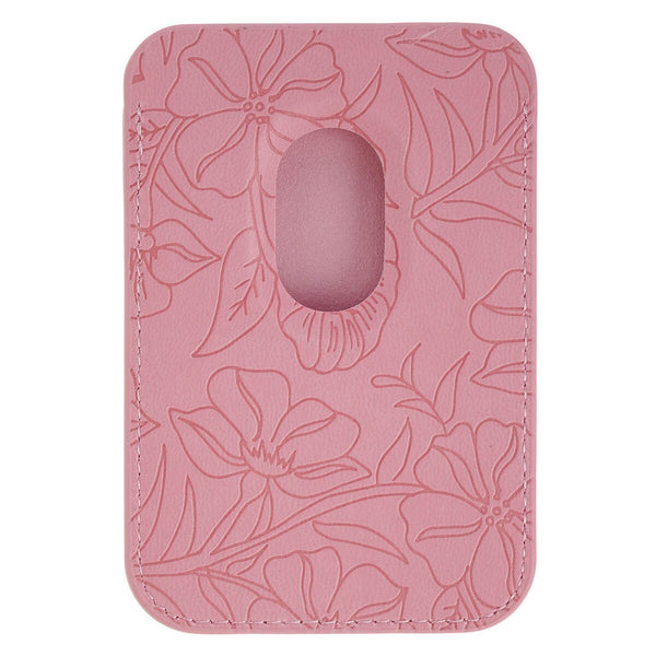 Things Are Possible Pink Faux Leather Phone Wallet - Matthew 16:26