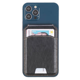 Cross Black Faux Leather Phone Wallet with Stand
