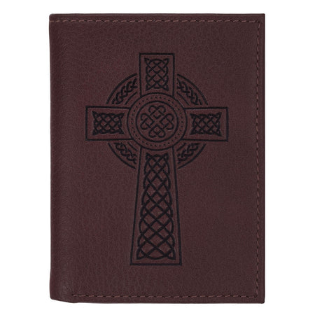 Cross Camel Tan and Espresso Full-grain Leather Wallet