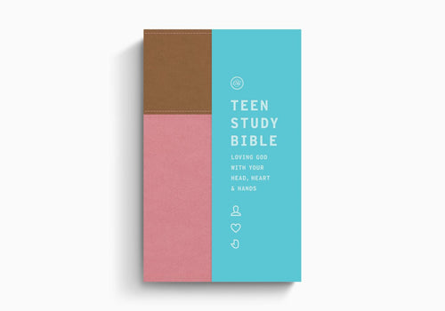 ESV Teen Study Bible Blush/Caramel