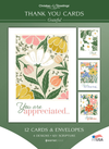 Thank You Cards – Grateful – 12 Cards with KJV Scripture – Assorted Greeting Cards