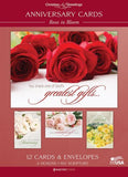 Boxed Cards - Anniversary - Roses in Bloom
