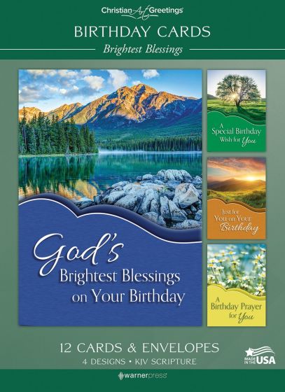 Boxed Cards - Birthday - Brightest Blessings