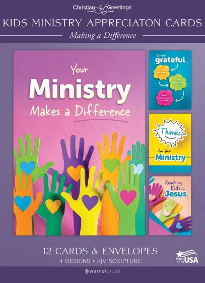 Boxed Cards - Ministry Appreciaton - Making a Difference