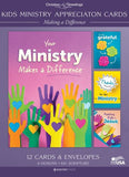Boxed Cards - Ministry Appreciaton - Making a Difference