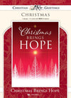 Christmas - Christmas Brings Hope, John 10:10 (NKJV) - Box of 12 - Boxed Greeting Cards