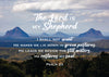 Large Poster - The Lord is my Shepherd - Psalm 23