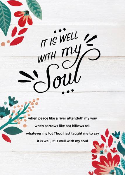 Pass It On - It is well with my Soul