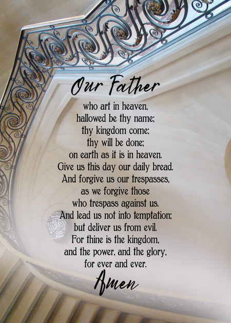 Large Poster - Heavenly Father - Mathew 6:26