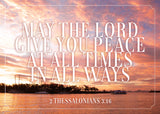 Pass It On - May the Lord give you peace - 2 Thessalonians 3:16