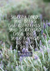 Pass It On - Bless the righteous - Psalm 5:12