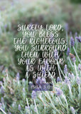 Pass It On - Bless the righteous - Psalm 5:12