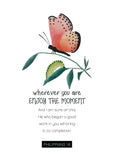 Large Poster - Enjoy the moment - Philippians 1:6