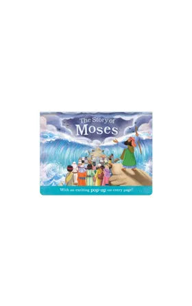 BIBLE POP-UP BOOK - MOSES  (FSC)
